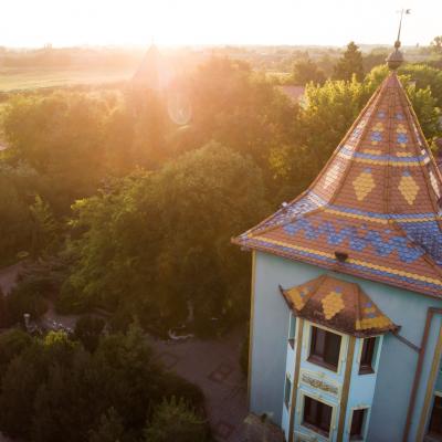 Zgrada slikana dronom